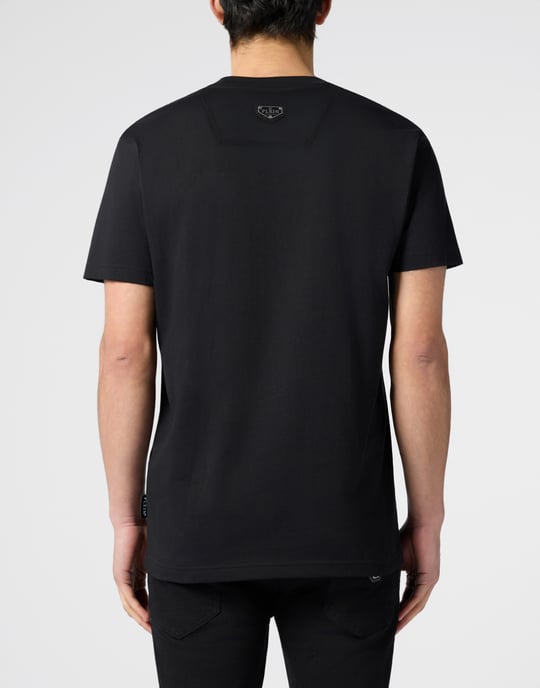 Kurzarm-Rundhals-T-Shirt Skull - Image 5