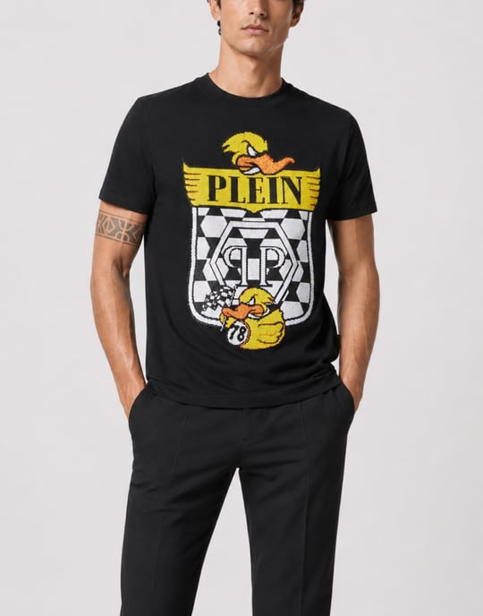 Kurzarm-Rundhals-T-Shirt Duck - Image 2