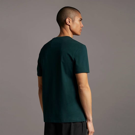 Lyle & Scott Herren Unifarben Regular Fit Baumwoll T-Shirt - Image 2