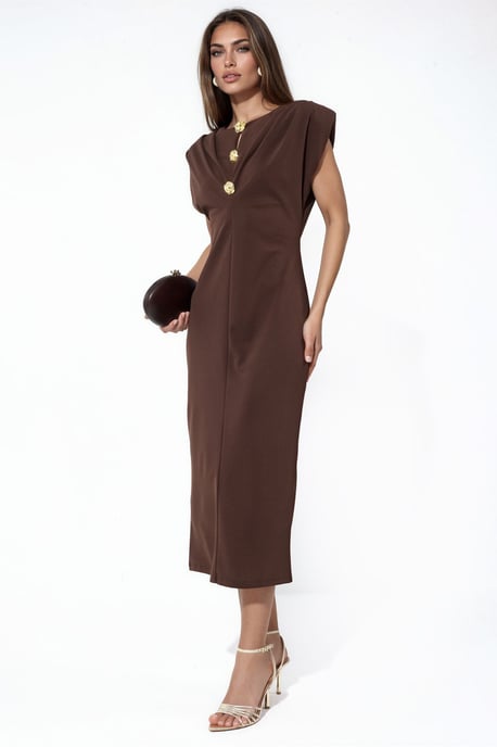 Slim Fit Midi-Kleid mit Zubehördetails - Image 2