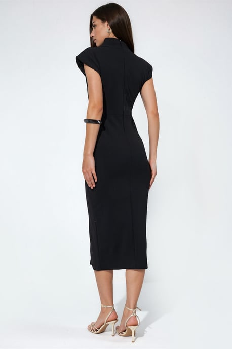 Damen Midi-Kleid aus Polyester-Elasthan - Image 3