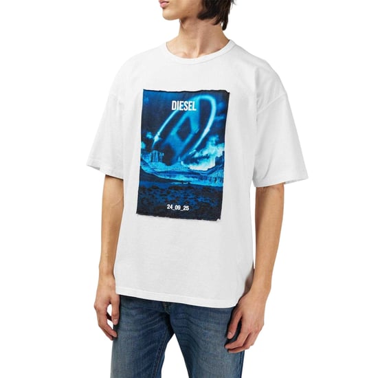 Diesel - "T-Boxt" T-Shirt für Herren, leger, kurzärmlig (Weiß) - Image 1