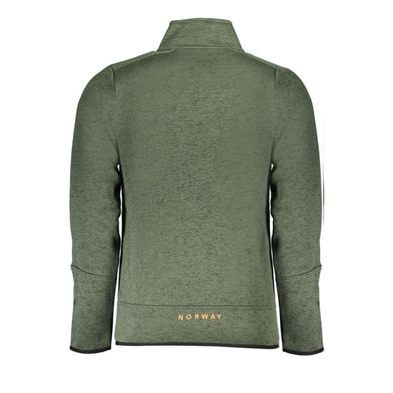 Norwegen 1963 Grünes Polyester Herren Sweatshirt - Image 2