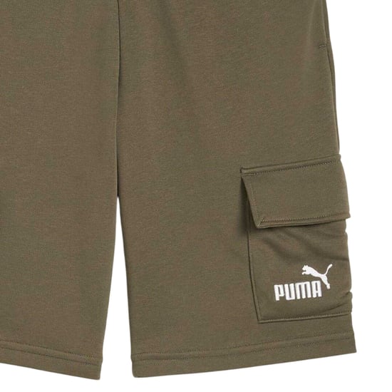 Puma - "Essential No.1" Cargo-Shorts für Kinder (Loden) - Image 3