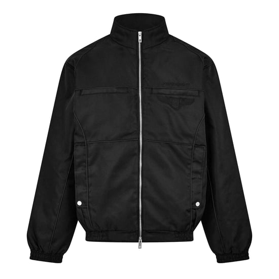 Represent - Bomberjacke für Herren, Gerippter Kragen (Schwarz) - Image 1