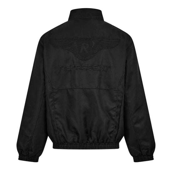 Represent - Bomberjacke für Herren, Gerippter Kragen (Schwarz) - Image 2