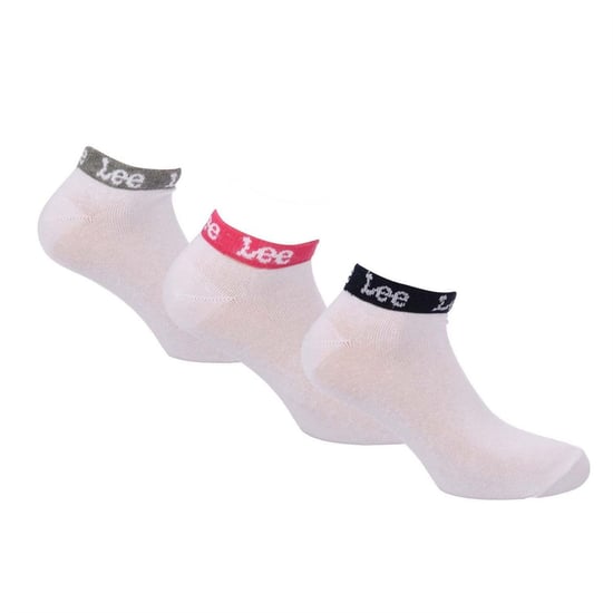 Lee - Liner Socken für Damen, Baumwolle (3er-Pack) (Weiß) - Image 1