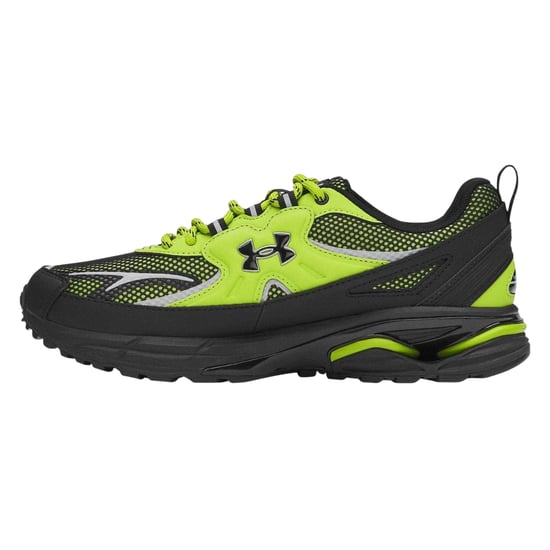 Under Armour - "Apparition Tech" Logo Sneaker für Damen, Leder (Grün) - Image 2