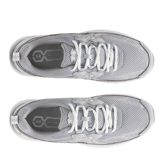 Under Armour - "Apparition Tech" Logo Sneaker für Damen, Leder (Frostgrau) - Image 3