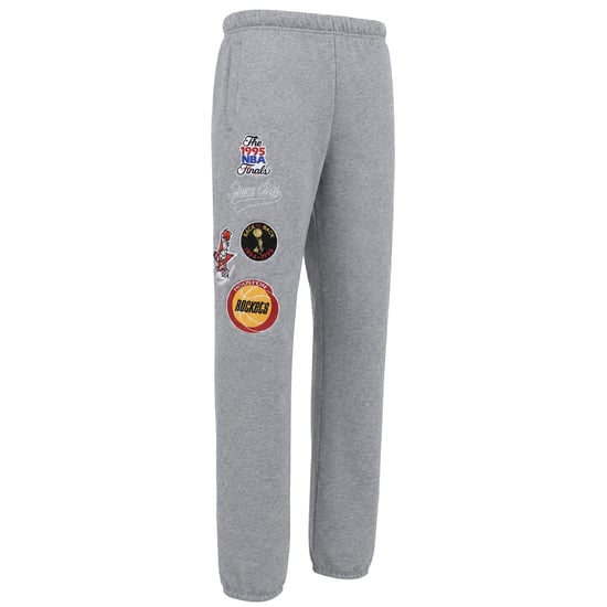 Mitchell & Ness NBA Houston Rockets Champ City Fleece Herren Graue Jogginghose - Image 2