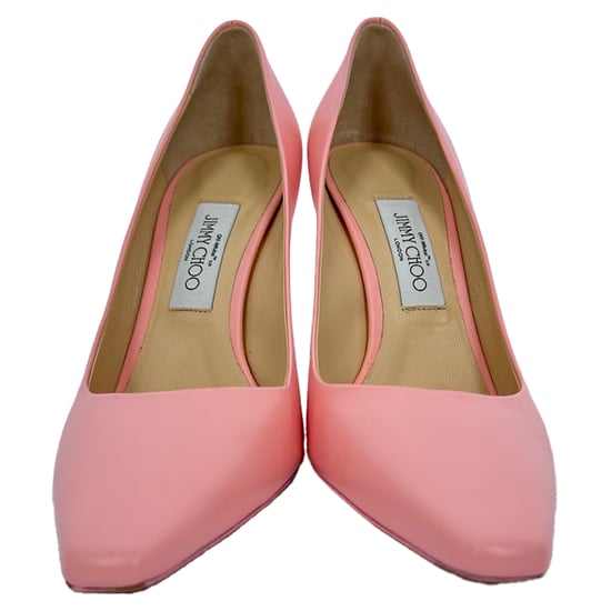 Jimmy Choo x Off-White Frances Pumps aus pinkfarbenem Leder - Image 2