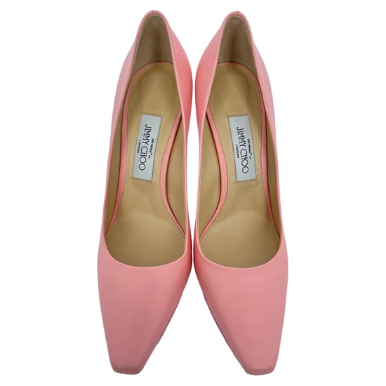 Jimmy Choo x Off-White Frances Pumps aus pinkfarbenem Leder - Image 3