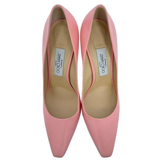 Jimmy Choo x Off-White Frances Pumps aus pinkfarbenem Leder - Image 4