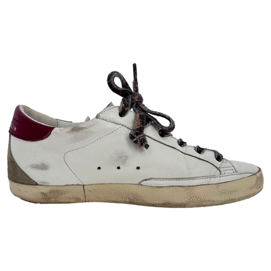 Golden Goose Super-Star Sneaker aus weißem Leder - Image 1
