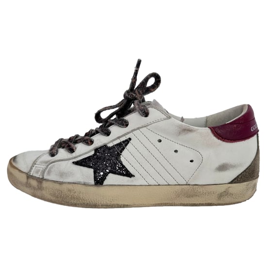 Golden Goose Super-Star Sneaker aus weißem Leder - Image 2