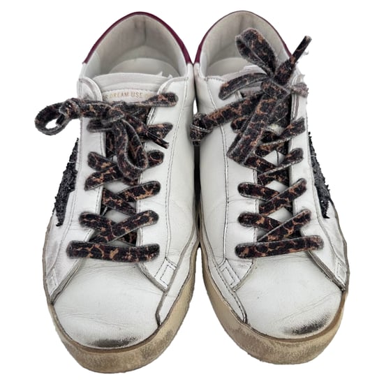 Golden Goose Super-Star Sneaker aus weißem Leder - Image 4