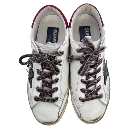 Golden Goose Super-Star Sneaker aus weißem Leder - Image 5