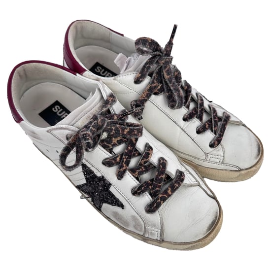 Golden Goose Super-Star Sneaker aus weißem Leder - Image 6