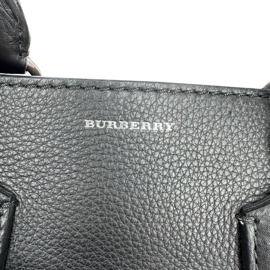 Burberry Medium Marais Gürtel Tote Bag aus schwarzem Leder - Image 3