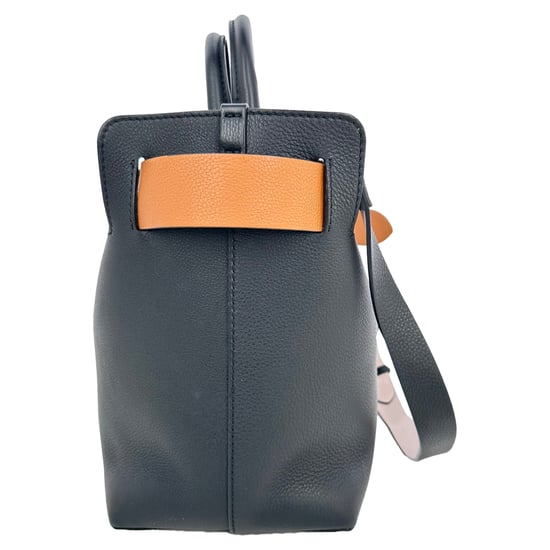 Burberry Medium Marais Gürtel Tote Bag aus schwarzem Leder - Image 4