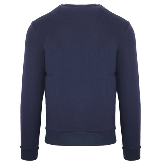 Aquascutum Aldis Brustlogo Navy Sweatshirt - Image 2