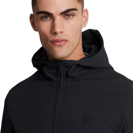 Lyle & Scott Wasserabweisende Stretch-Shelljacke - Schwarz - Image 5