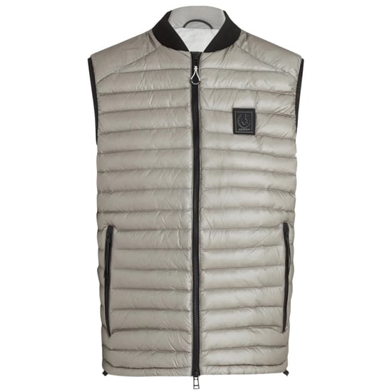 Belstaff Airframe Beige glanzende Weste mit Daunenfullung - Image 1