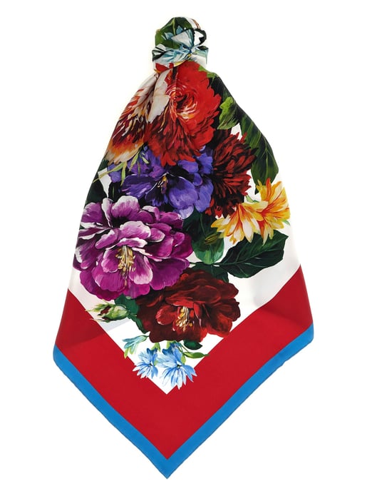 Dolce & Gabbana mehrfarbiges Seidentuch - Image 1