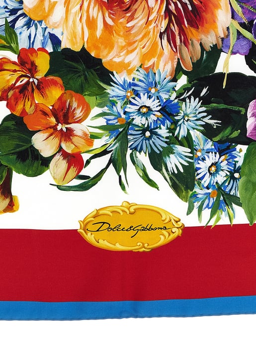 Dolce & Gabbana mehrfarbiges Seidentuch - Image 2