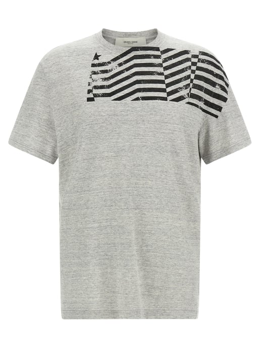 Golden Goose Graues Baumwoll-T-Shirt - Image 1