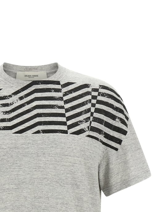 Golden Goose Graues Baumwoll-T-Shirt - Image 3
