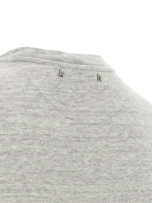 Golden Goose Graues Baumwoll-T-Shirt - Image 4