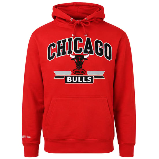 Mitchell & Ness NBA Chicago Bulls Herren Rotes Hoodie - Image 1