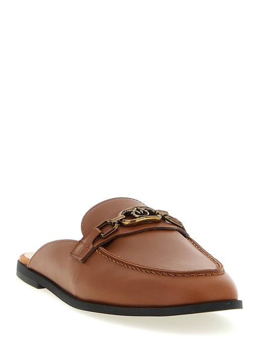PINKO Brownes Kalbsleder Ballerinas - Image 2