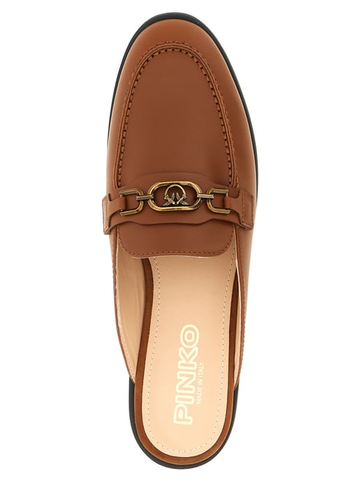 PINKO Brownes Kalbsleder Ballerinas - Image 4
