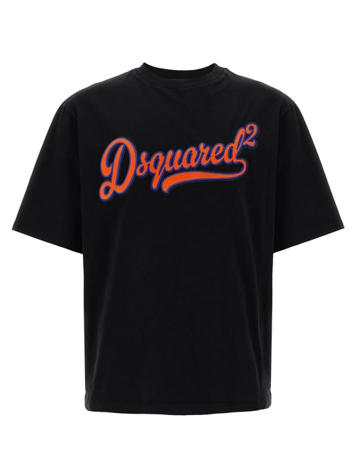 Dsquared² Schwarzes Baumwoll-T-Shirt - Image 1