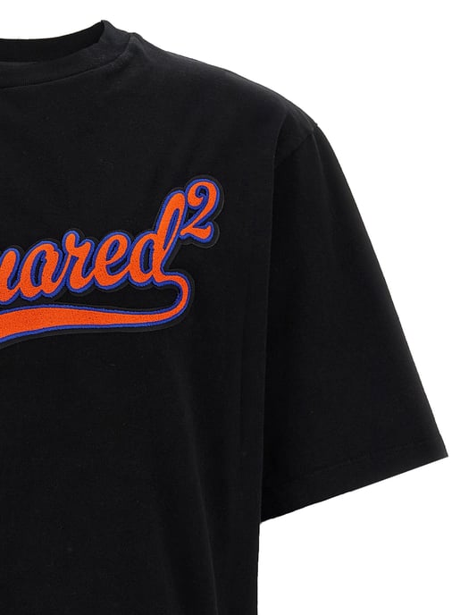 Dsquared² Schwarzes Baumwoll-T-Shirt - Image 3
