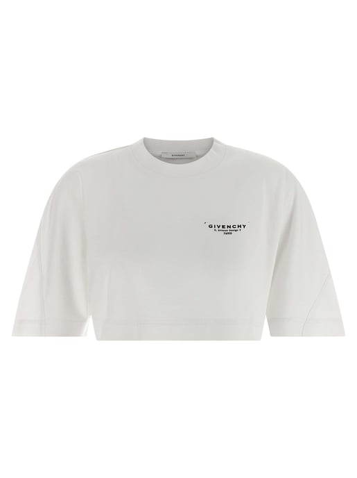 Givenchy Weißes Baumwoll-T-Shirt - Image 1