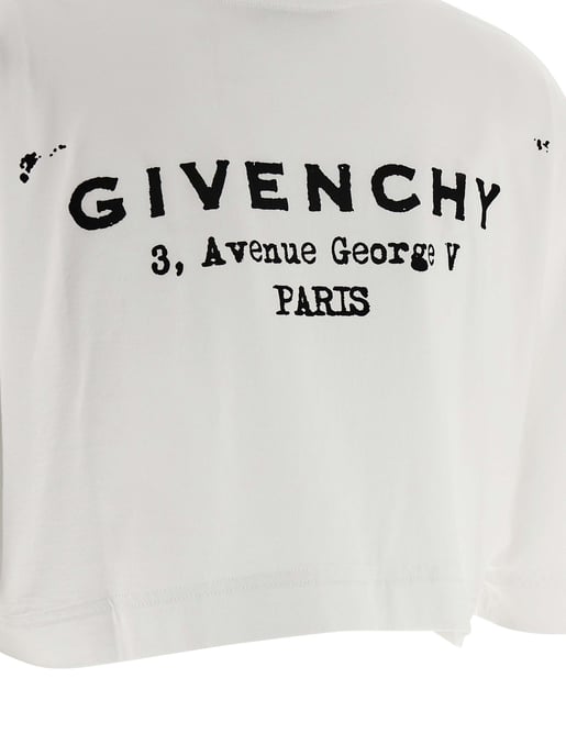 Givenchy Weißes Baumwoll-T-Shirt - Image 3