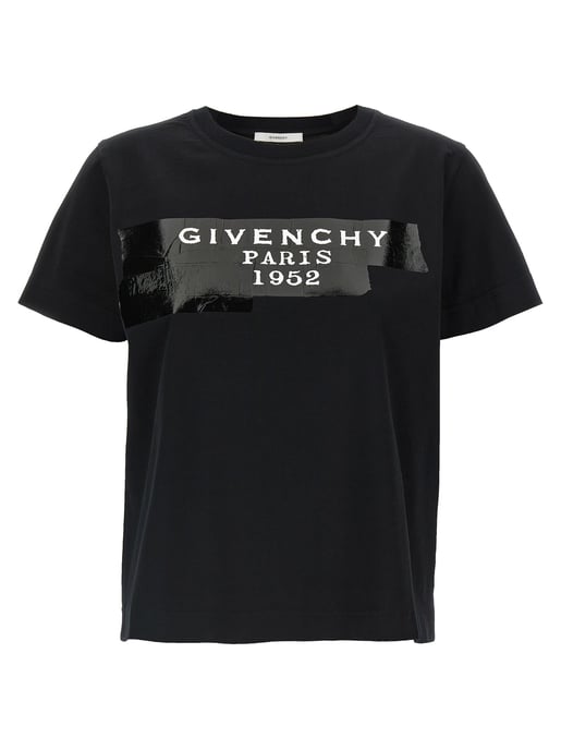 Givenchy Schwarzes Baumwoll-T-Shirt - Image 1