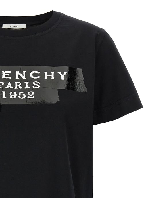 Givenchy Schwarzes Baumwoll-T-Shirt - Image 3