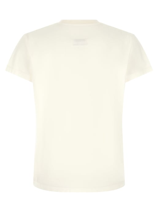 MM6 Maison Margiela Weißes Baumwoll-T-Shirt - Image 2