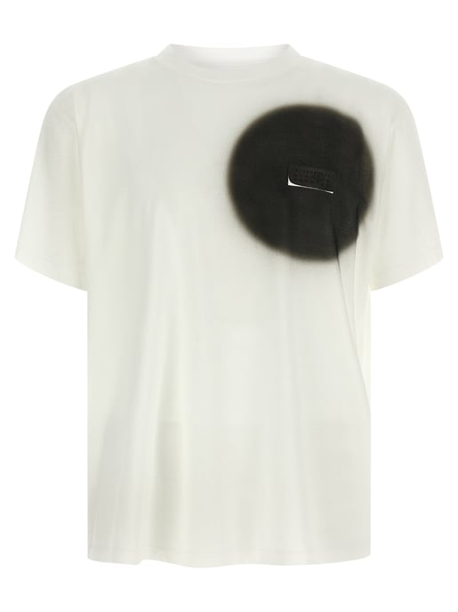 MM6 Maison Margiela Weißes Baumwoll-T-Shirt - Image 1