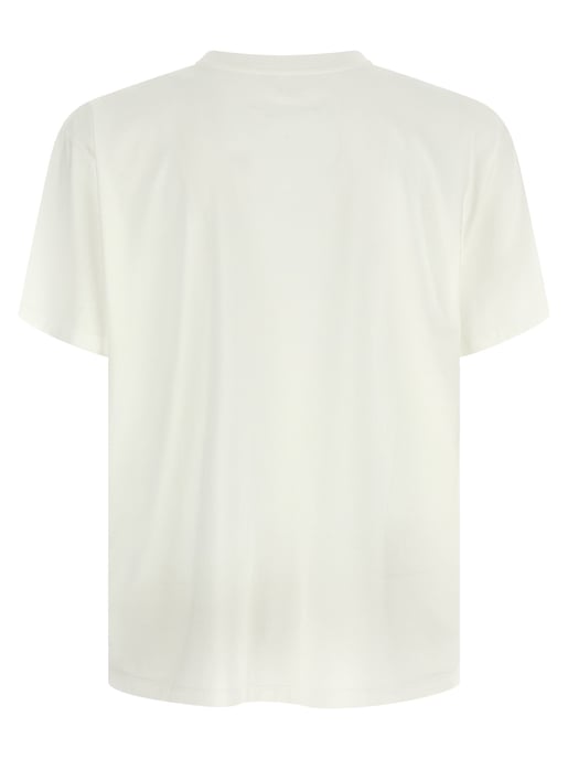 MM6 Maison Margiela Weißes Baumwoll-T-Shirt - Image 2