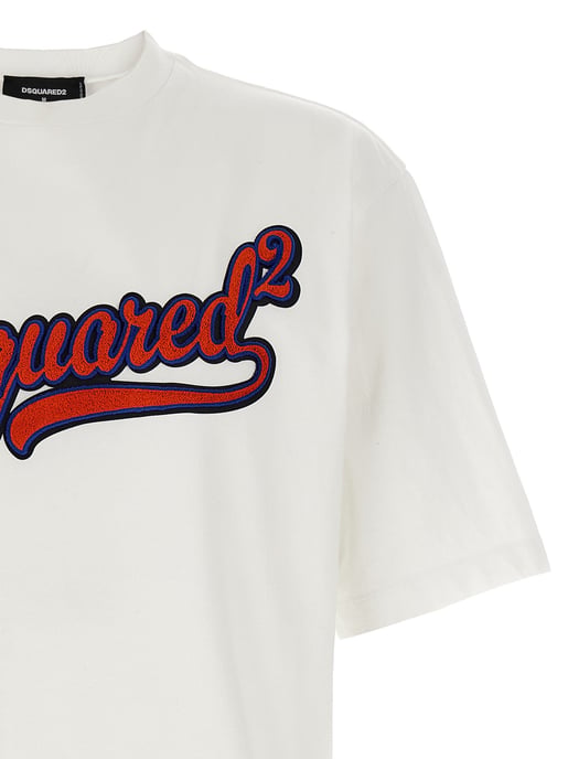 Dsquared² Weißes Baumwoll-T-Shirt - Image 3