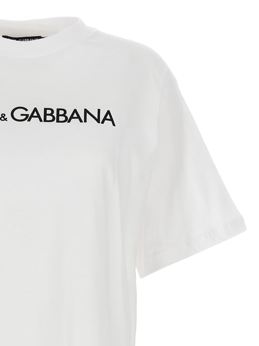 Dolce & Gabbana Weißes Baumwoll-T-Shirt - Image 3
