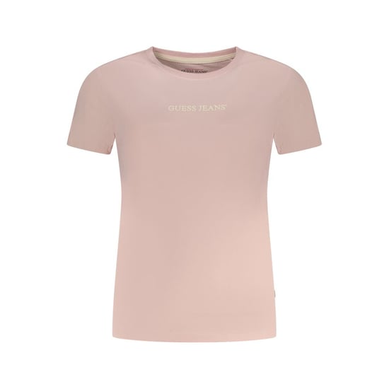 Guess Jeans Rosa Baumwoll Damen T-Shirt - Image 2