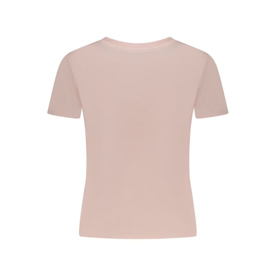 Guess Jeans Rosa Baumwoll Damen T-Shirt - Image 3
