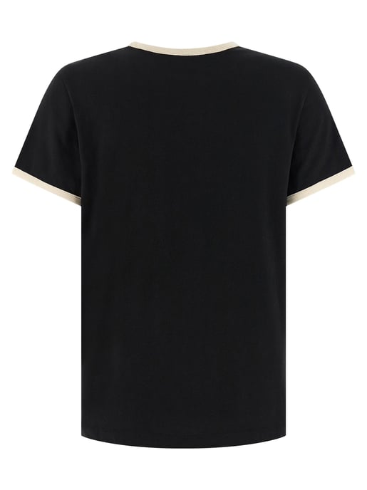 Moncler Schwarzes Baumwoll-T-Shirt - Image 2