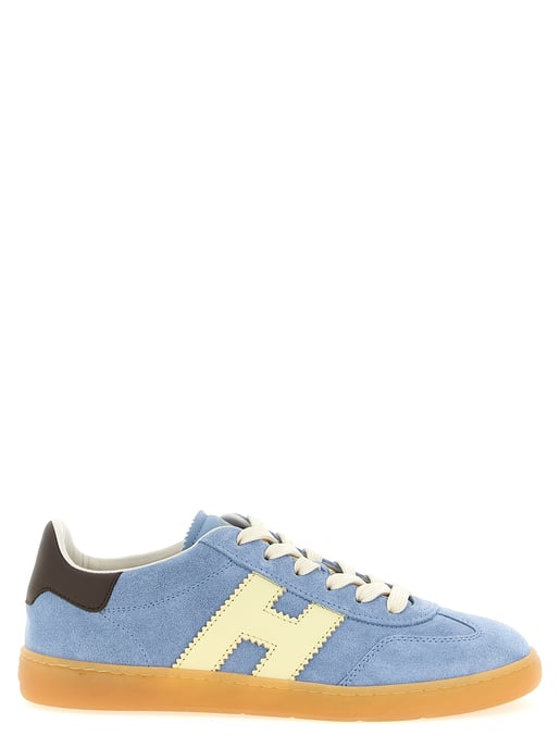 Hogan Blaue Kalbsleder Sneaker - Image 1